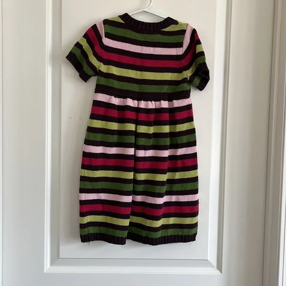 Gymboree striped knit dress size 7 - Picture 3 of 3